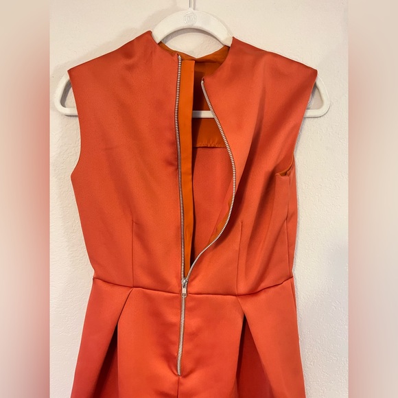 Rust Red Mini-Dress - Picture 3 of 6